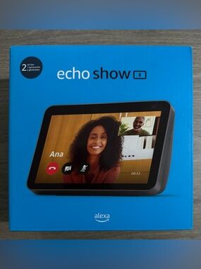 Amazon 8" HD Smart Display Packaging - Blue